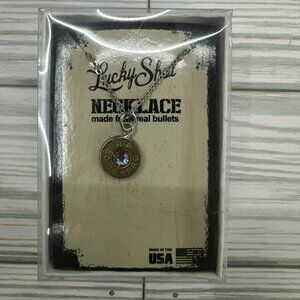 Lucky Shot USA made 3006 SPRG R-P bullet necklace NIB hand made